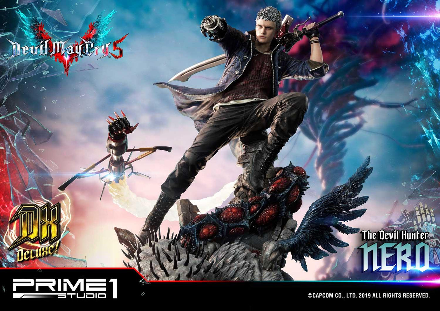 Devil May Cry V Nero Deluxe Version Statue von Prime1 Studios