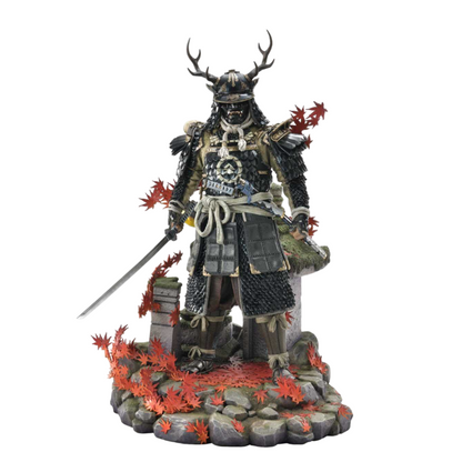Ghost of Tsushima Jin Sakai Die Ghost Sakai Clan Rüstungsstatue von Prime1 Studio