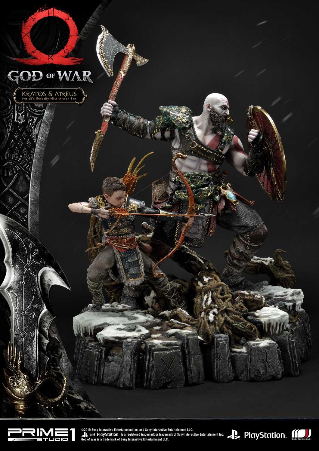 God of War Kratos & Atreus Lieblings-Ivaldi's Deadly Mist Rüstungsset Deluxe-Version
