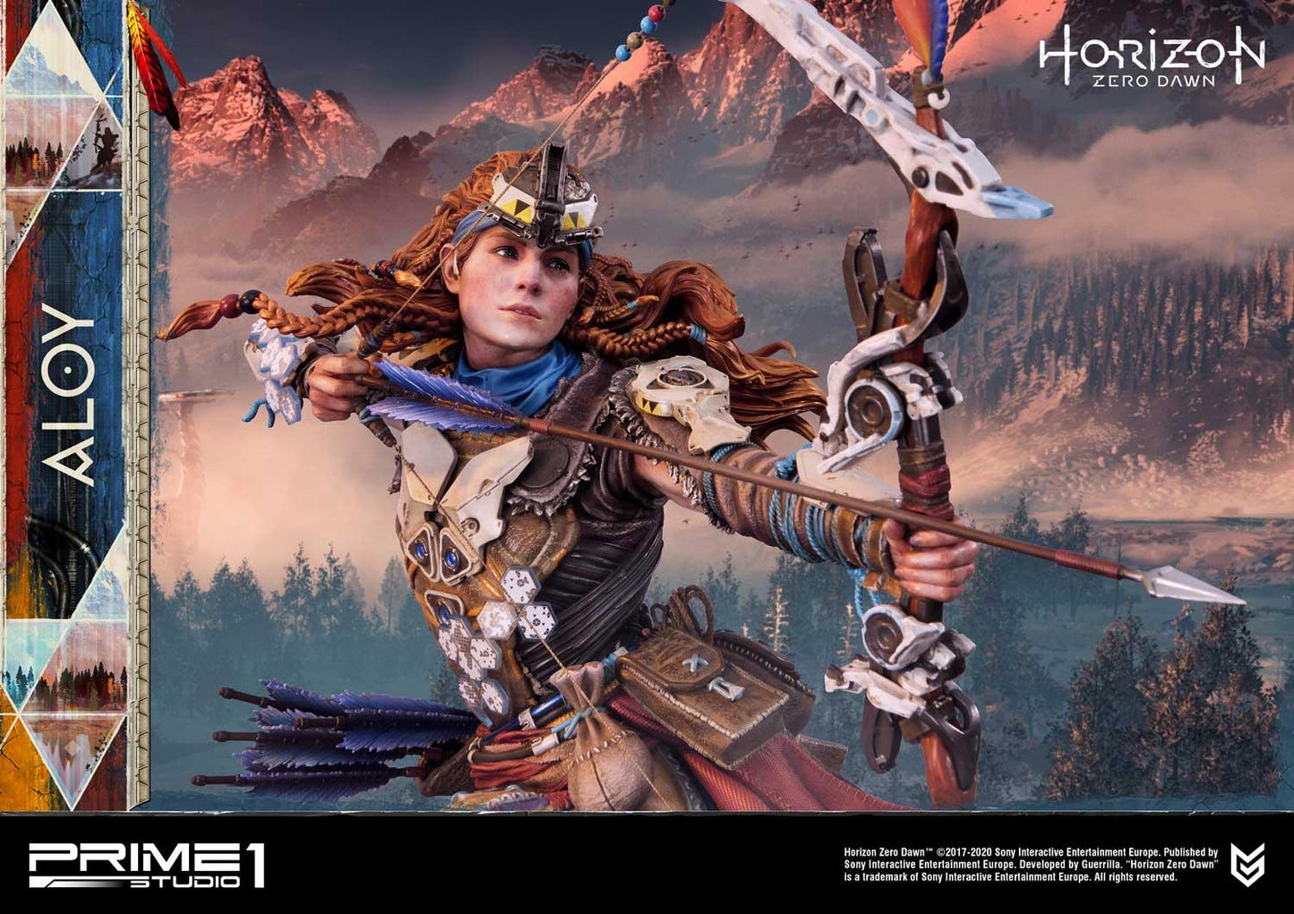 Horizon Zero Dawn Aloy Lieblings Shield-Weaver Rüstung von Prime 1 Studio