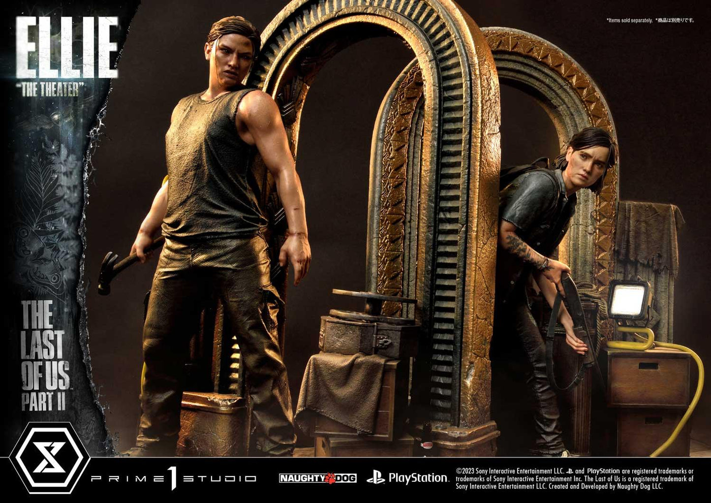 The Last of Us Part II Ellie „Das Theater“ 1/4 Statue von Prime 1 Studio