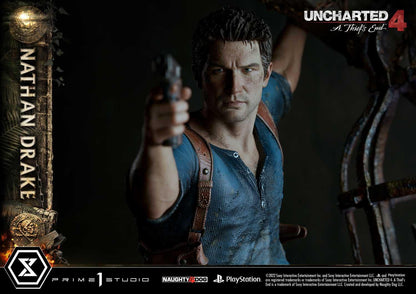 Uncharted 4: A Thief's End Nathan Drake DX Statue von Prime 1 Studio