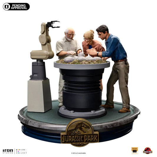 Jurassic Park Dino-Hatching 1/10 Kunst-Skala Limitierte Edition Statue
