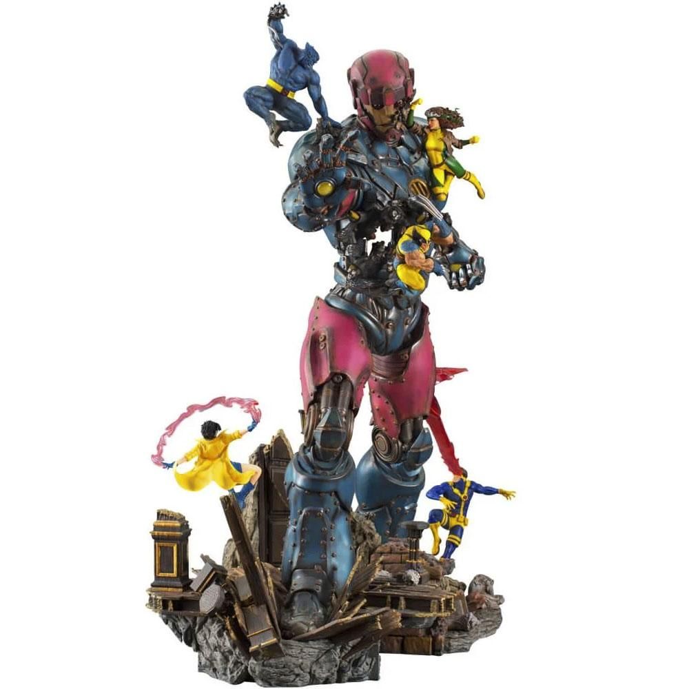 X-Men gegen Sentinel 1 (Deluxe) 1:10 Maßstab Statue von Iron Studios