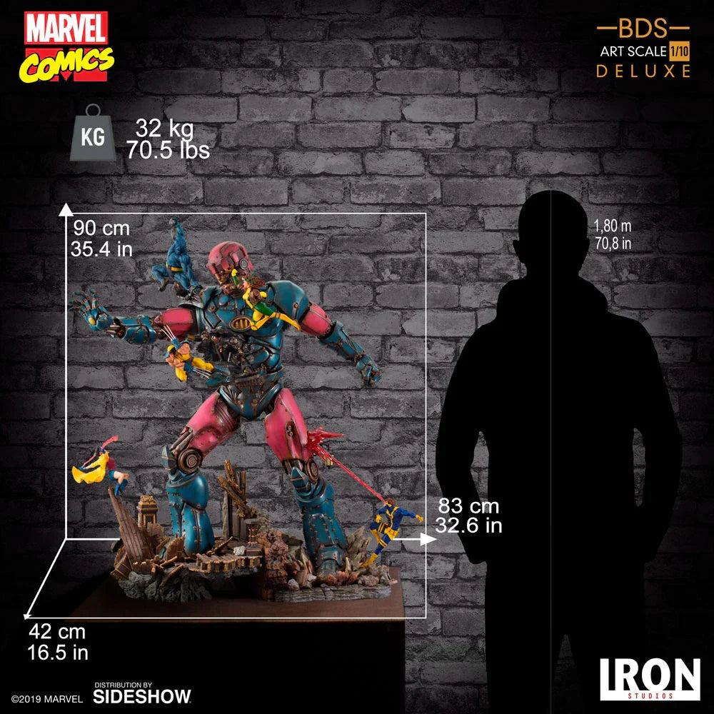 X-Men gegen Sentinel 1 (Deluxe) 1:10 Maßstab Statue von Iron Studios