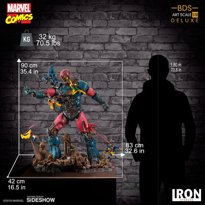 X-Men gegen Sentinel 1 (Deluxe) 1:10 Maßstab Statue von Iron Studios