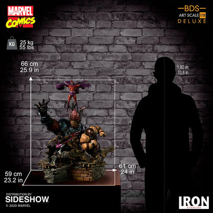 X-Men gegen Sentinel 2 (Deluxe) 1:10 Maßstab Statue von Iron Studios
