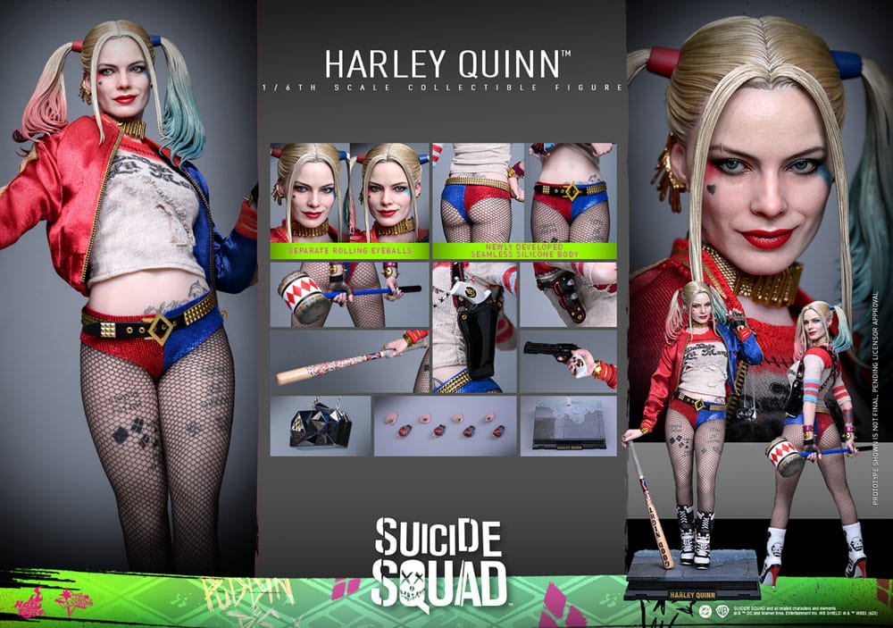 Suicide Squad Movie Masterpiece Actionfigur 1/6 Harley Quinn 29 cm