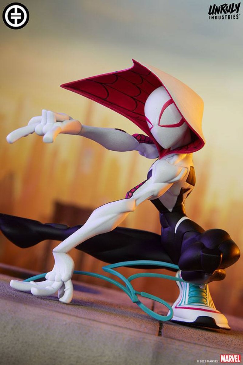 GHOST-SPIDER Designer Sammlerstatuette von Unruly Industries